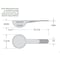 Tricorbraun 14.79 Cc P/P Scoop Natural Round 1 Tsp/Tbsp Long Handle 033465 - alternate 3