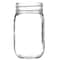Tricorbraun 16 oz Clear Glass Round Economy Jar- 70-450 Neck Finish 012830 - alternate 2