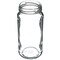 Tricorbraun 16 oz Glass Round Paragon Jar 63-2030 Lug Neck Finish, Clear 012794 - alternate 1