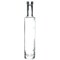 Tricorbraun 375 ml Clear Glass St. Louis Oval Liquor Bottle- 18.5 mm Bar Top Neck Finish 600070 - alternate 5