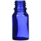 Tricorbraun 10 Ml Glass Boston Round, Round, Cobalt Blue, 18Din Finish Euro Dropper Bottle 600125 - alternate 2