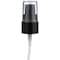 Tricorbraun 20-410 P/P Lotion Pump Black Clear Hood, 4 Inch Dip Tube Treatment 600257 - alternate 1