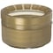 Tricorbraun 28-350 Kerr Gold  P/P Tamper Evident Closure, Linerless  Ribbed Skirt, Smooth Top, Breakaway Band 006127 - alternate 3