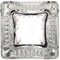 Tricorbraun 750 ml Clear Glass Square New Yorker Liquor Bottle- 18.5 mm Bar Top Neck Finish 083786 - alternate 2