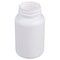 Tricorbraun 200 cc White HDPE Plastic Round Packer Bottle- 45-400 Neck Finish 024175 - alternate 1