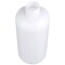 Tricorbraun 16 oz White PET Plastic Boston Round Bottle 28-410 Neck Finish 028168 - alternate 2
