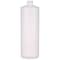 Tricorbraun 32 oz Natural HDPE Plastic Cylinder Round Bottle- 28-410 Neck Finish 029704 - alternate 1