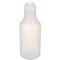 Tricorbraun 16 oz Natural HDPE Plastic Round Carafe/Decanter Bottle- 28-400 Neck Finish 027776 - alternate 3