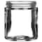 Tricorbraun 4 oz Glass Round Straight Sided Jar 58-400 Neck Finish, Clear 011805 - alternate 2