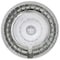 Tricorbraun 750 ml Glass Round Fluted Tapered Jimmy Lee Liquor Bottle 18.5 mm Bar Top Neck Finish, Clear 140950 - alternate 2