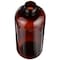 Tricorbraun 32 oz Light Amber PET Plastic Boston Round Bottle- 28-410 Neck Finish 029910 - alternate 3