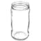 Tricorbraun 12 oz Clear Glass Round Paragon Jar- 63-405 Neck Finish 012559 - alternate 1