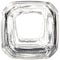 Tricorbraun 2 oz Clear Glass French Square Bottle- 28-400 Neck Finish 011528 - alternate 2