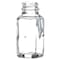 Tricorbraun 2 oz Clear Glass French Square Bottle- 28-400 Neck Finish 011528 - alternate 1