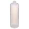 Tricorbraun 16 oz Natural HDPE Plastic Cylinder Round Bottle- 24-410 Neck Finish 027515 - alternate 2