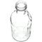 Tricorbraun 16 oz Clear Glass Carafe/Decanter Round Bottle- 38-405 Neck Finish 093895 - alternate 4