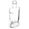 Tricorbraun 375 ml Clear Glass St. Louis Oval Liquor Bottle- 18.5 mm Bar Top Neck Finish 600070 - alternate 3