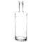 Tricorbraun 375 ml Clear Glass St. Louis Oval Liquor Bottle- 18.5 mm Bar Top Neck Finish 600070 - alternate 2