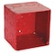 Raco Electrical Box, 45 cu in, Square Box Type, 2 Gangs, Galvanized Steel, Square Shape 911-2 - alternate 1