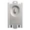 Raco Box Cover, Masonry Box Type, 1 Gang, Galvanized Steel, Blank Cover Type 701FG - alternate 1