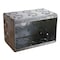 Raco Electrical Box, 67.3 cu in, Masonry Box Type, 3 Gangs, Galvanized Steel, Rectangular Shape 697 - alternate 1