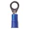 3M Ring Terminal, #10 Stud Size, 14 AWG, 1,000 V, Vinyl Insulated, Blue, Crimp Termination Only MVU14-10RX - alternate 1