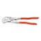 Knipex 10 in Knipex Cobra Straight Jaw Plier Wrench Smooth, Plastic Grip 86 03 250 SBA - alternate 1