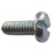 Zoro Select No. 10-32 x 1/2 in Slotted Pan Machine Screw, Zinc Plated Steel, 100 PK U24520.019.0051 - alternate 1