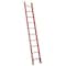 Werner 10 ft. Overall H, Straight Ladder, Fiberglass, 10 Steps, 300 lb Load Capacity D6210-1 - alternate 1