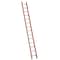 Werner 14 ft. Overall H, Straight Ladder, Fiberglass, 14 Steps, 300 lb Load Capacity D6214-1 - alternate 1