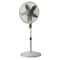 Air King 18" Blade Dia Pedestal Fan, Oscillating, 3 Speeds, 120VAC, White, Remote Control 9880 - alternate 1