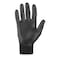 Mcr Safety Coated Gloves, Bi-Polymer, Smooth, Palm, 4 Abrasion Level, Black, L (9) 1 PR N9674L - alternate 3