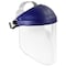 3M Ratchet Headgear with Clear Polycarbonate Faceshield, Uncoated, 9 in Visor Height, Blue 82783 - alternate 1