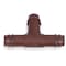 Rain Bird Tee, 1/2 In. Tubing, Brown, Plastic, PK4 BT50/4PKS - alternate 2