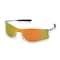 Mcr Safety Rubicon (T4), Safety Glasses, Anti-Fog, Gray Lens, Black/Silver Frame, Frameless T4112AF - alternate 2