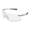 Mcr Safety Rubicon (T4), Safety Glasses, Anti-Fog, Clear Lens, Black/Silver Frame, Frameless T4110AF - alternate 1
