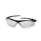 Mcr Safety DL1, Safety Glasses, Duramass Hard Coat, TPR Lens, Black Frame, Half Frame DL110 - alternate 2