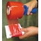 Goodwrappers Stretch Wrap, 3" W x 1000 ft. L, 80 ga, Cast Style, Red, Standard Duty 15A903 - alternate 1