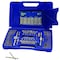 Irwin Drill Bit, Tap, and Die Set, 117 Pieces, 36 Drills, 34 Taps, 34 Dies in Set, Hex, High Carbon Steel 26377 - alternate 1