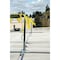 Guardian Single Stanchion, 39 In. H, Steel 15225 - alternate 5