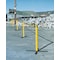 Tensabarrier Barrier Post with Belt, 13 ft Length, 38 in Post Height, No Legend SA1-4PK-MAX-NO-D4X-C - alternate 4