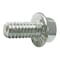 Zoro Select Grade 5, 1/4"-20 Flange Bolt, Zinc Plated Steel, 1/2 in L, 100 PK U01049.025.0050 - alternate 1