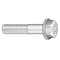 Zoro Select Grade 5, 1/4"-20 Flange Bolt, Zinc Plated Steel, 3/4 in L, 50 PK 2FB97 - alternate 2