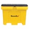 Snowex 18 cu.ft. Yellow Resin Attached Lid Salt Box Container 74051 - alternate 1