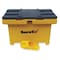Snowex 18 cu.ft. Yellow Resin Attached Lid Salt Box Container 74051 - alternate 2