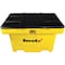 Snowex Salt Box, 30 in L, 30 in W, Yellow SB-1100 - alternate 1