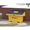 Snowex Salt Box, 30 in L, 30 in W, Yellow SB-1100 - alternate 2