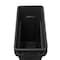 Rubbermaid Commercial Slim Jim 23 gal Rectangular Slim-Profile Plastic Can, Black, None, Plastic, 11 in FG354060BLA - alternate 5