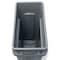Rubbermaid Commercial Slim Jim 23 gal Rectangular Slim-Profile Plastic Can, Gray, None, Plastic, 11 in FG354060GRAY - alternate 4