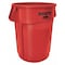 Rubbermaid Commercial BRUTE 44 gal Round Heavy Duty Plastic Can, Red, None, Plastic, Not Applicable FG264360RED - alternate 1